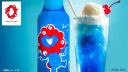 万博公式ドリンク発売 真っ青なミャクミャクサイダーが登場