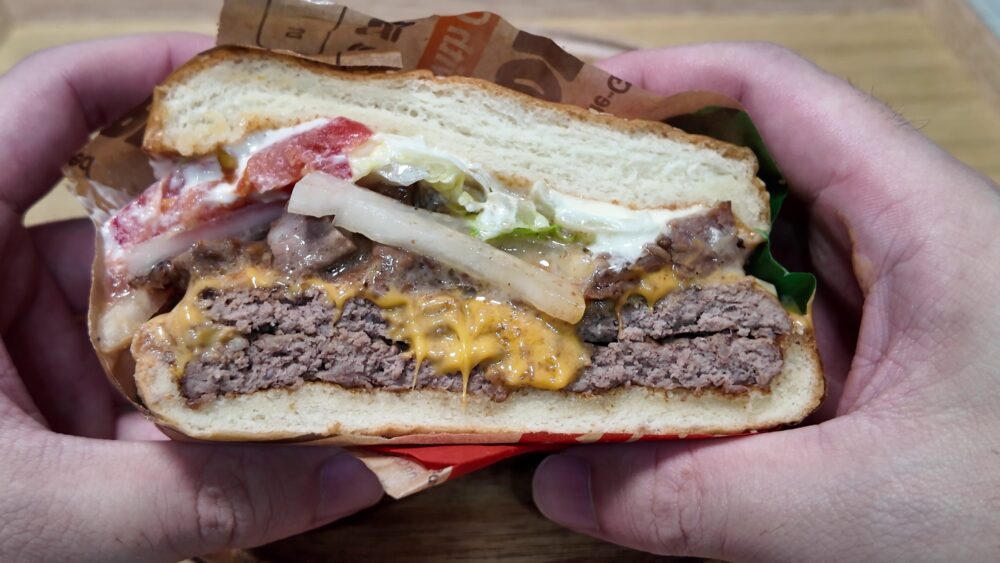 【レビュー】バーガーキング『プレミアムステーキソースワッパー』ゴルゴンゾーラ香る贅沢バーガー